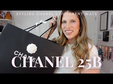 CHANEL 25B 👗Styling session series 👗 Unboxing and how to wear!