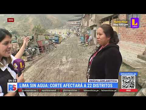Vivir sin agua en Lima, conoce la dura realidad de cientos de personas