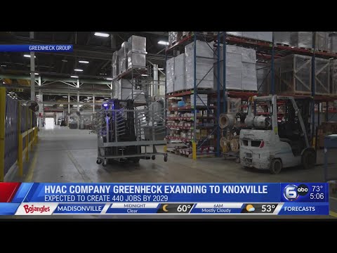 Greenheck Co-CEO on decision to expand into Knoxville, bringing hundreds of new jobs
