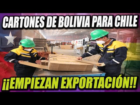 Empaques de Cartón Boliviano empieza a exportarse a Chile  por Bs 3,9 Millones