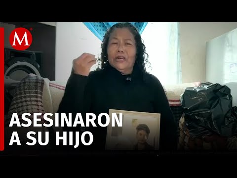 Madre de Alejandro busca esclarecer el homicidio ocurrido en Zacatecas