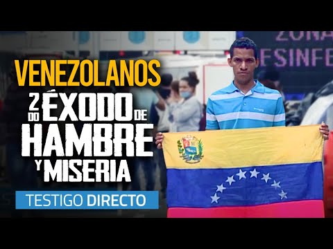 Oleada de caminantes venezolanos, segundo éxodo - Testigo Directo