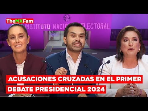 Controversias y Acusaciones en el Primer Debate Presidencial en México | TheMXFam