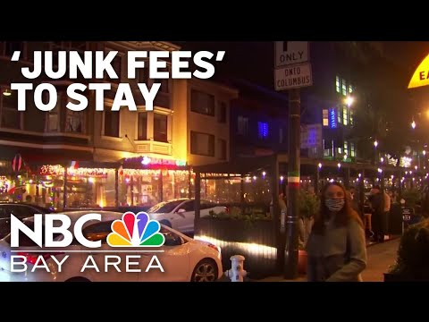 'Junk Fees' to stay for restaurants