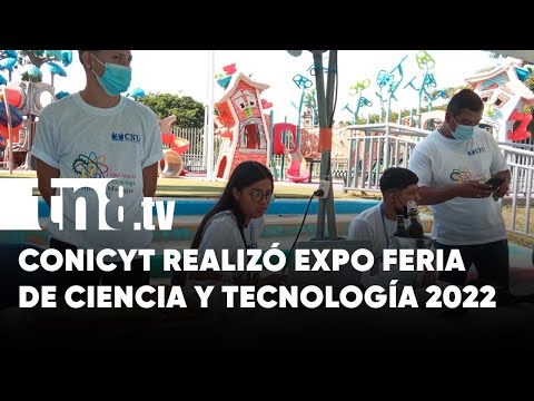 CONICYT realizó expo feria de ciencia y tecnología 2022 en Managua - Nicaragua