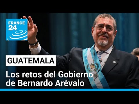 Los desafíos de Bernardo Arévalo tras asumir la Presidencia de Guatemala