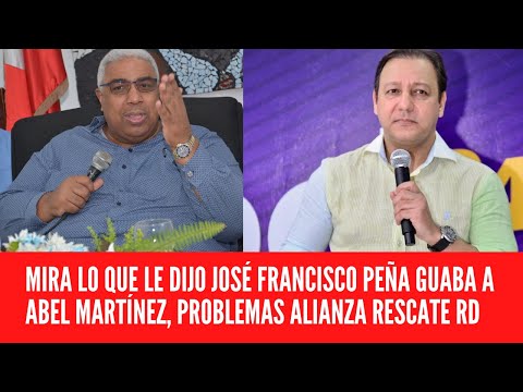 Peña Guaba acusa a Abel Martínez de acuerdo con el gobierno