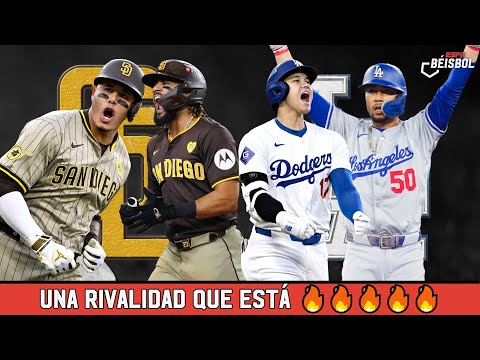 PADRES DE SAN DIEGO vs. DODGERS DE LOS ANGELES, una gran rivalidad que está QUE ARDE | ESPN Beisbol