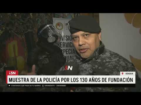 MUESTRA DE LA POLICÍA POR LOS 130 AÑOS DE FUNDACIÓN
