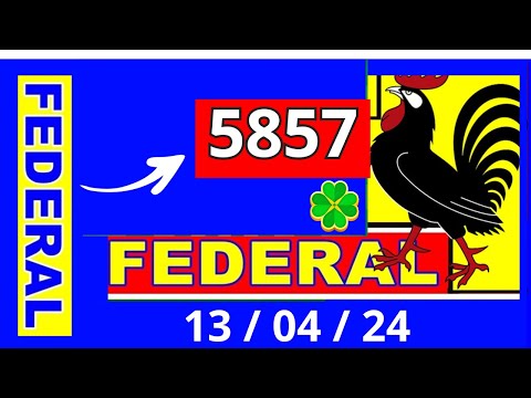 Resultado do Jogo do Bicho das 19 horas pela Loteria Federal 5857