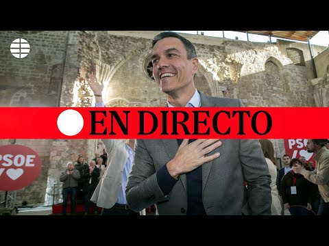 DIRECTO | Sánchez interviene en un acto del PSOE en Pamplona con María Chivite