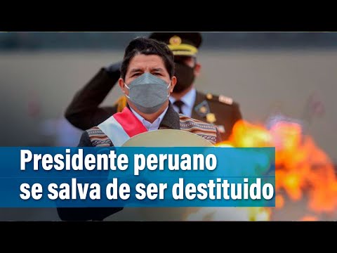 Presidente peruano se salva de ser destituido por el Congreso de Perú | El Tiempo