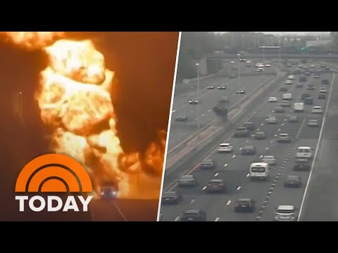 Both sides of I-95 reopen four days after fiery tanker crash