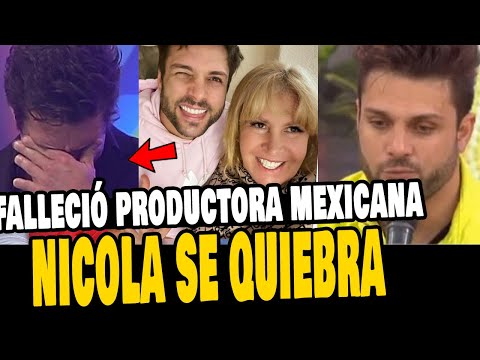 NICOLA PORCELLA SE QUIEBRA TRAS HABLAR DE LA PARTIDA DE SU PRODUCTORA MEXICANA