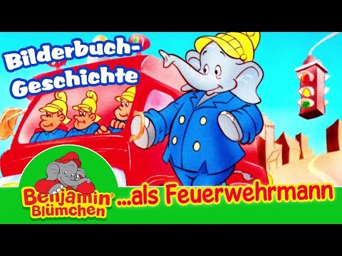 Benjamin Blümchen als Feuerwehrmann | Meine erste BILDERBUCH GESCHICHTE