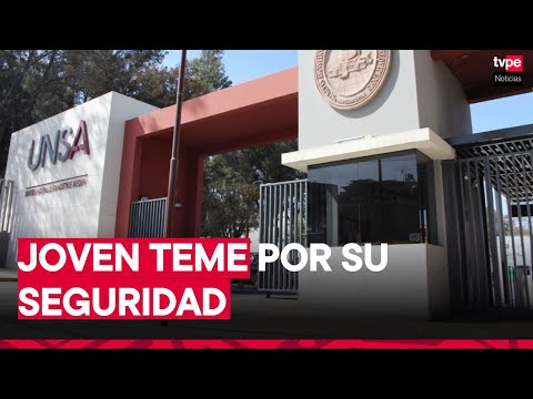 Arequipa: estudiante de la UNSA denuncia ser víctima de acoso sexual