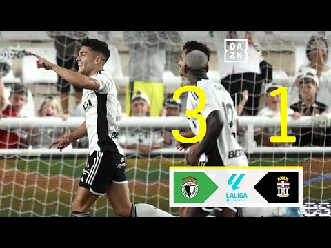 Burgos CF vs FC Cartagena (3-1) | Resumen y goles | Highlights LALIGA HYPERMOTION