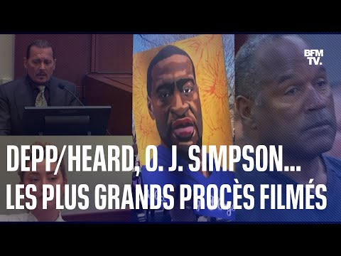 Johnny Depp / Amber Heard, O.J. Simpson... Les plus grands procès filmés qui ont marqué l'histoire