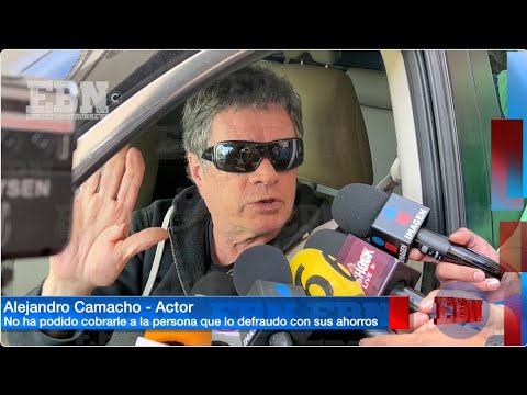 ALEJANDRO CAMACHO no ha recuperado el dinero que le R0BAR0N en un FRAUDE