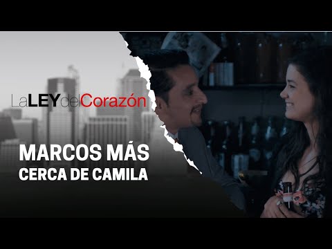 Marcos y Camila muestran más interés uno por el otro | La ley del corazón