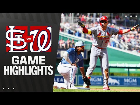 Cardinals vs. Nationals Game Highlights (5/10/25) | MLB Highlights