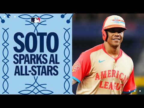 Juan Soto SPARKED the American League offense during the 3rd inning of the 2024 MLB All-Star Game 