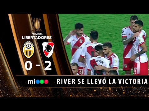 Con Echeverri, Boselli y Fonseca, River se llevó la victoria ante Táchira-CONMEBOL Libertadores 2024