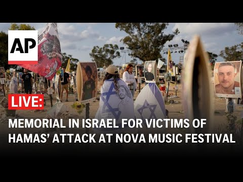 Oct. 7 anniversary LIVE: Memorial for victims of Hamas’ attack at Nova Music Festival