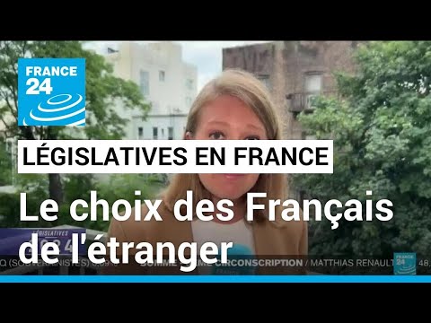Législatives en France : les candidats Renaissance et NFP au second tour pour l'Amérique du nord