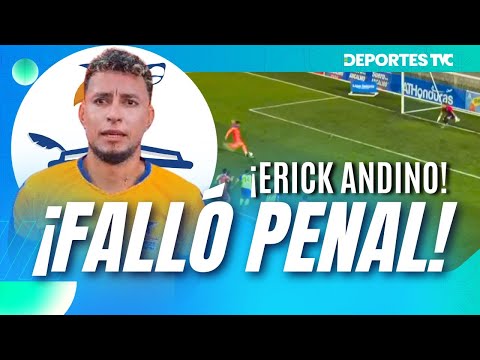 Erick Andino falla penal ante Olancho FC; Lobos desaprovecha la oportunidad de empatar el duelo