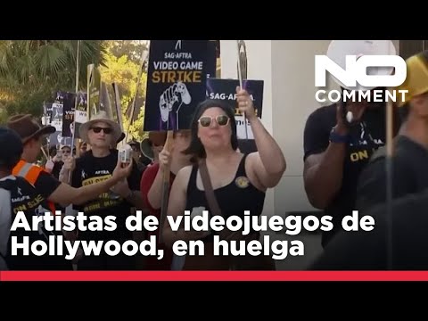 Artistas de videojuegos de Hollywood, en huelga contra las protecciones de la IA