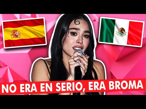 Danna Paola rompió el silencio tras decir que prefiere a España sobre México