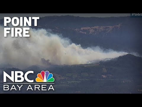 Evacuation orders issued as crews battle Point Fire in Sonoma County
