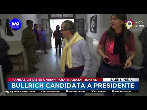 BULLRICH CANDIDATA A PRESIDENTE  - NOTICIERO 9 -