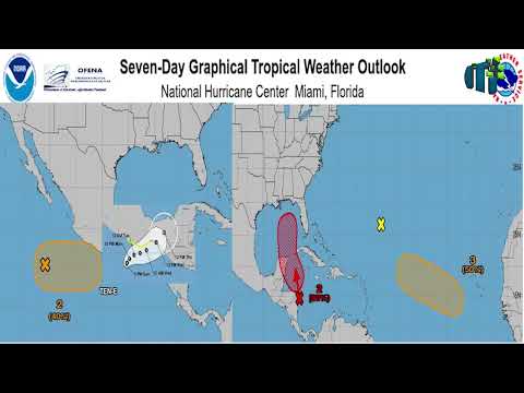 Centro Nacional de Huracanes alerta sobre “fuertes lluvias” para Nicaragua