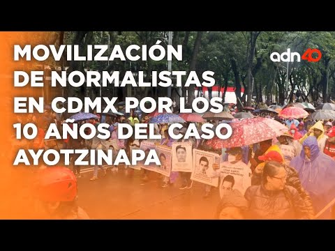 Actos vandálicos durante la marcha por los 10 años del caso Ayotzinapa I Todo Personal