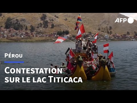 Au Pérou, la contestation gagne le lac Titicaca | AFP