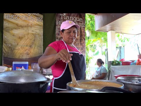 Comidas típicas- tradicionales registran  buenas ventas en el Tiangue Hugo Chávez
