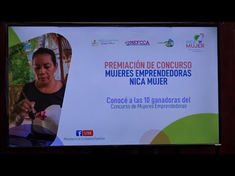 10 empresarias nicaragüenses premiadas por concurso Mujeres Emprendedoras