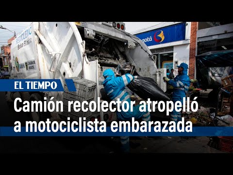 El Lime respondió por camión recolector que atropelló a una motociclista embarazada | El Tiempo