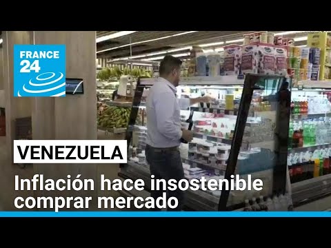 En los mercados de Venezuela hay gran variedad de productos, pero a precios inasequibles