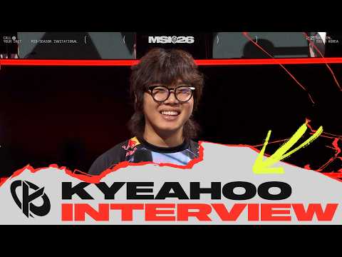 KC Kyeahoo 인터뷰 | DCG vs KC | MSI 2026