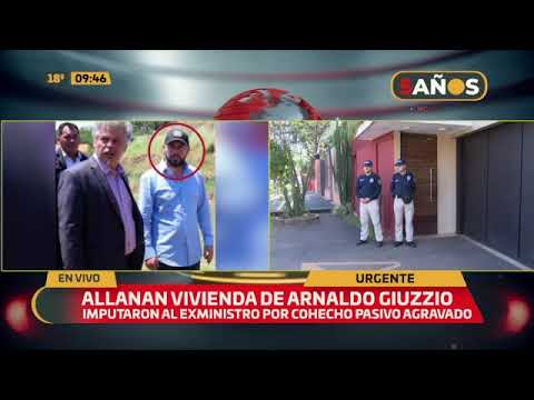 Allanan vivienda de Arnaldo Giuzzio
