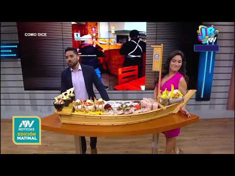 Barco cevichero ancla en ATV Noticias Matinal y te enseñamos el secreto del plato bandera del Perú
