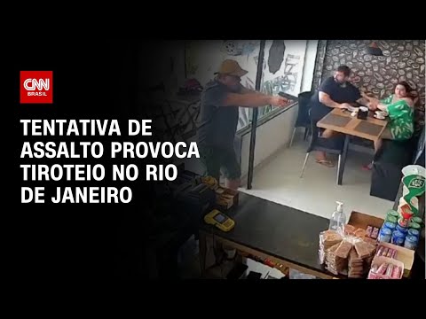 Tentativa de assalto provoca tiroteio no Rio de Janeiro | CNN NOVO DIA