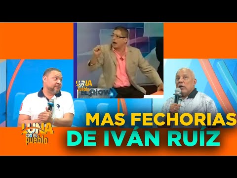 Roberto Tineo sigue sacando más fechorías el “ dictadorcito” Iván Ruiz hasta con Johnny Ventura