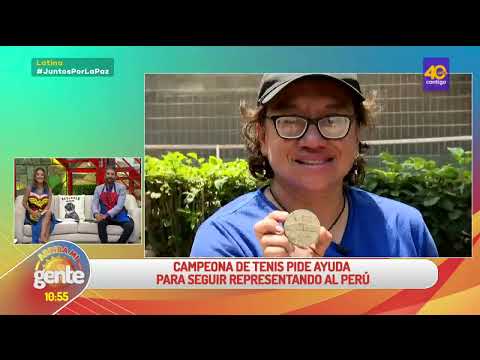 Arriba Mi Gente| Campeona de tenis en silla de ruedas necesita apoyo para representar al Perú