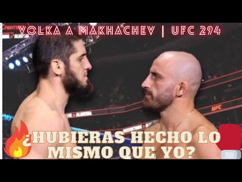 UFC 294; VOLKANOVSKI: Makhachev no toma pelea con 11 días