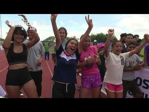 Jóvenes de Managua participan en actividades deportivas - Nicaragua