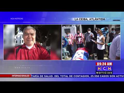 Le dan el último adiós a Roberto “El Macho” Figueroa en la Ceiba